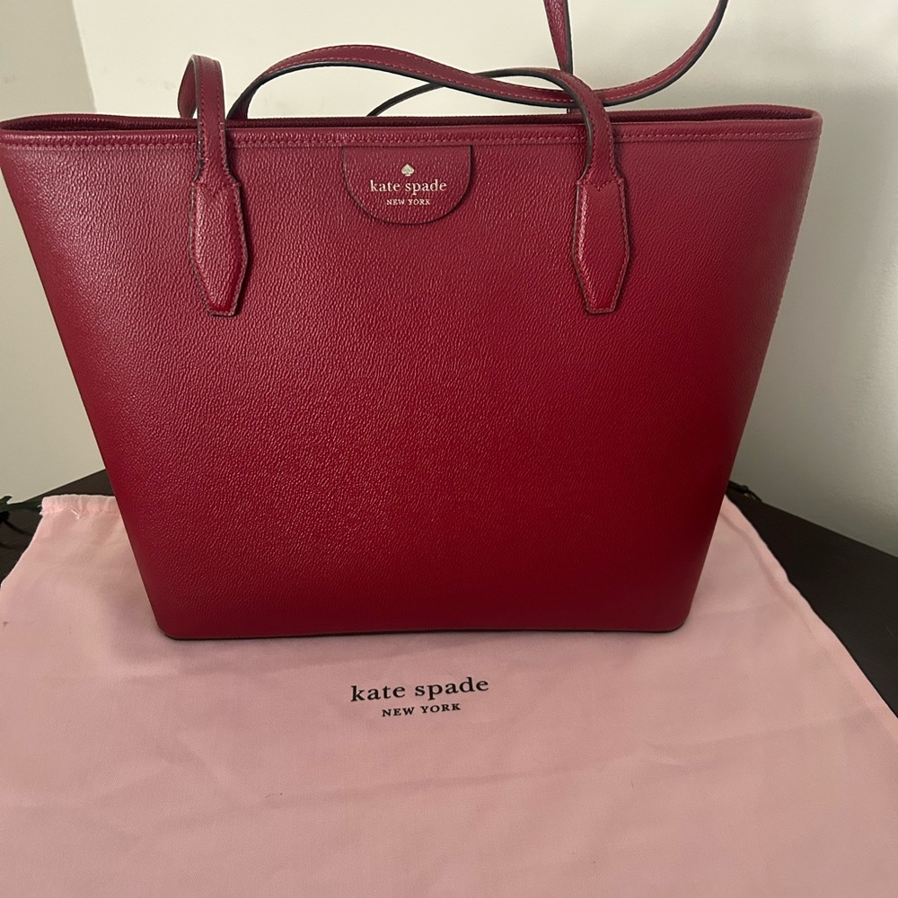 Kate Spade Lori Tote-Red Currant
